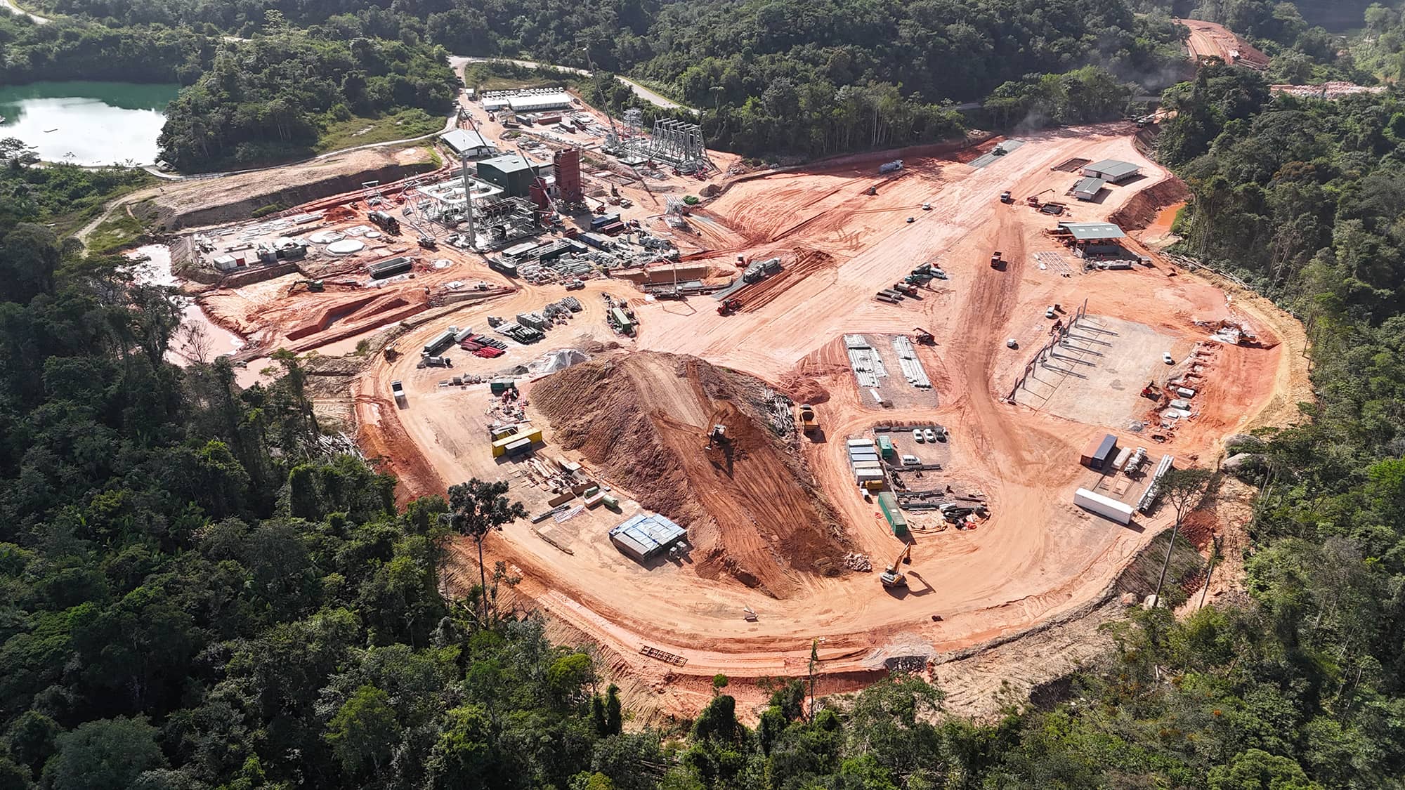 Colas Ribal TP - Guyane - carrières