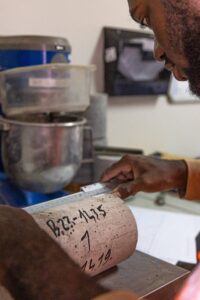Colas Ribal TP - Guyane - tests en laboratoire